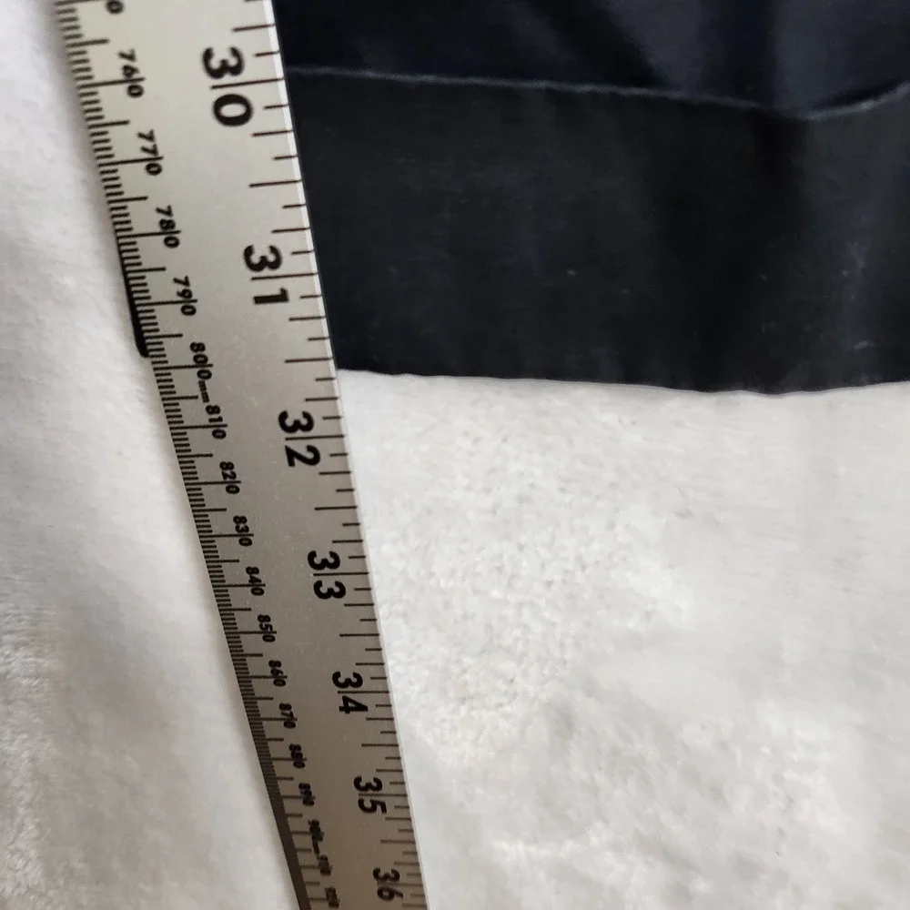 Banana Republic Mens 35R Smithfield Black Pleated Cotton Dress Pants‎